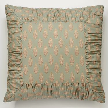 Ashland Tailored Sham Multi Warm EuropeanImage