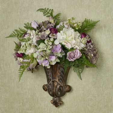 Grace Floral Medley Wall Pocket PurpleImage