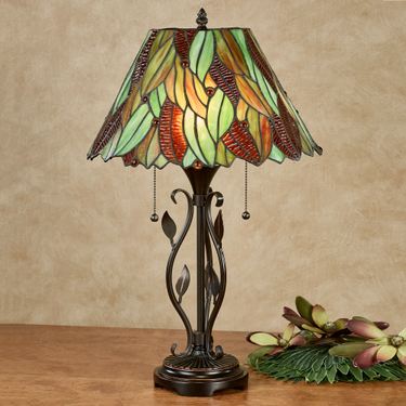 Alana Tropical Table Lamp BronzeImage