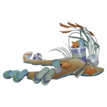Seaside Escape Wall Sculpture Multi CoolImage
