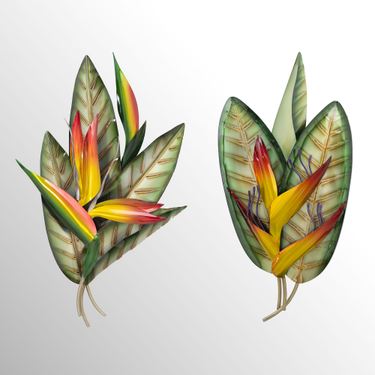 Bird of Paradise Wall Art GreenImage