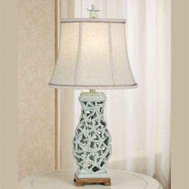 Starfish Table Lamp Aqua MistImage
