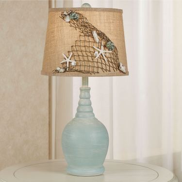 Across the Wave Table Lamp BlueImage