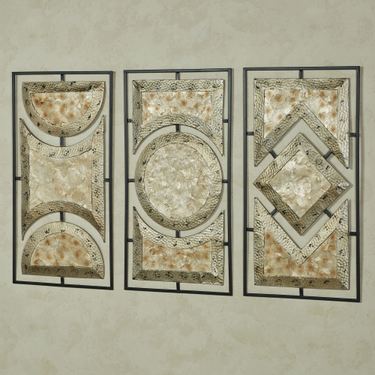 Giovanni Wall Art Cream Set of ThreeImage