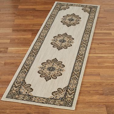 Lancaster Rug Runner Ivory 2 x 7Image