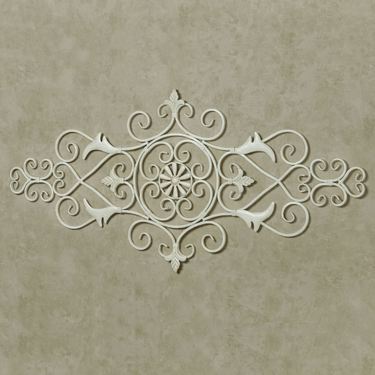 Merano II Scrolling Wall Grille IvoryImage