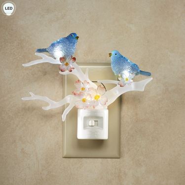 Bluebird and Dogwood NightlightImage