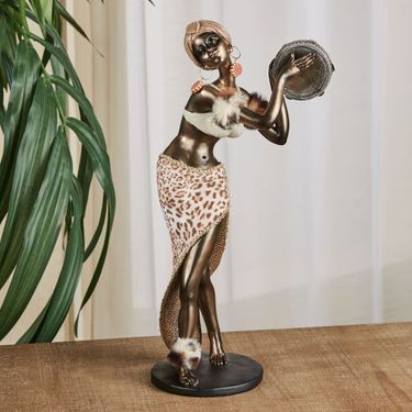Zilla Dancing Table Sculpture BronzeImage