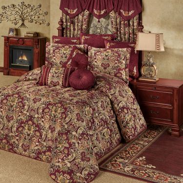 Tosca Grande Bedspread BurgundyImage