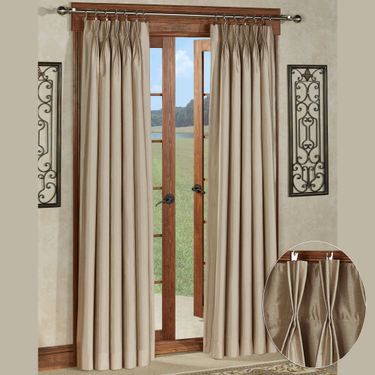 Chamberlain Pinch Pleat Curtain PairImage