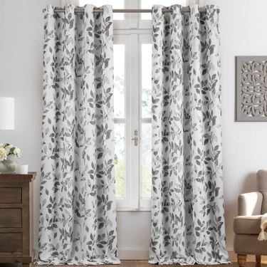 Wickfield Botanical Grommet Curtain PanelImage