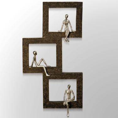 Waiting Windows Wall Art PewterImage