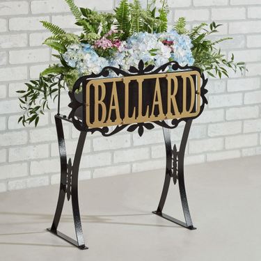 Floret Planter Stand Gold/BlackImage