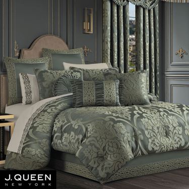 Santino Comforter Set Dark GreenImage