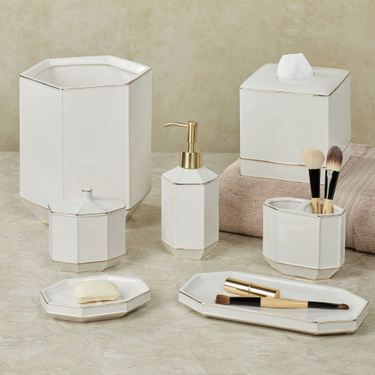 St Honore Lotion Soap Dispenser Off WhiteImage