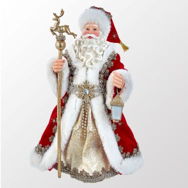 Regal Fabriche Santa Figurine RedImage