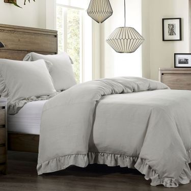 Lily Mini Comforter Set GrayImage