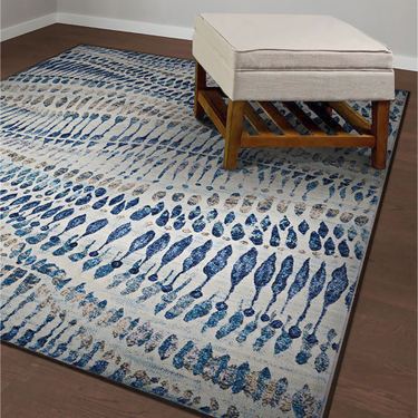 Easton Charles Rectangle Rug BlueImage