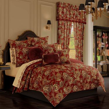 Montecito II Quilt Set MerlotImage
