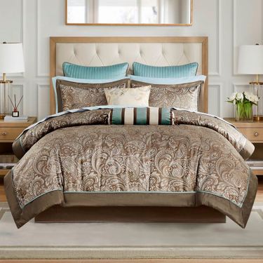 Aubrey II Bed in a Bag Set TaupeImage
