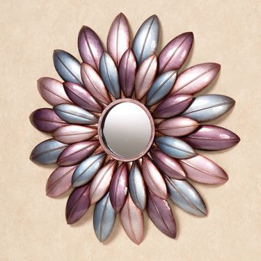 Arris Pastel Mirrored Wall Art Multi PastelImage