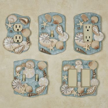 By the Sea Single Switch BlueImage