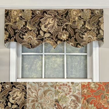 Westbury Shaped Regal Valance 50 x 17Image