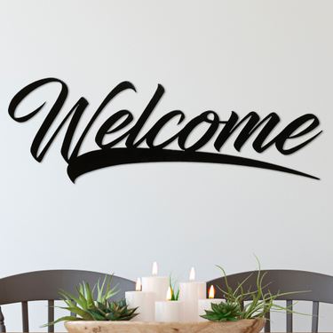 Statement Personalized Wall Art SignImage