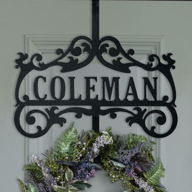Bower Personalized Wreath HangerImage