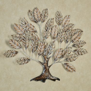 Natures Solitude Tree Wall Art Burnished GoldImage