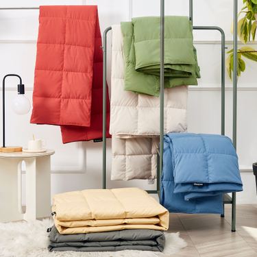 Beautyrest Packable Down Throw Blanket 60 x 70Image