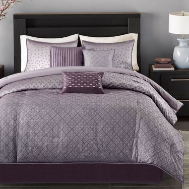 Biloxi Comforter Bed Set PurpleImage
