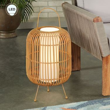 Alberta Outdoor Cordless Lamp NaturalImage