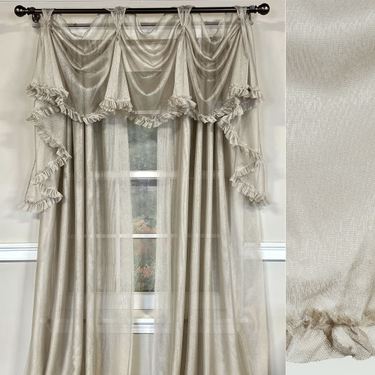 Arras Sheer Curtain Panel 50 x 84Image