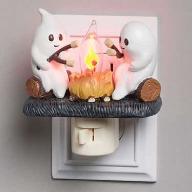 Ghosts Campfire Nightlight WhiteImage