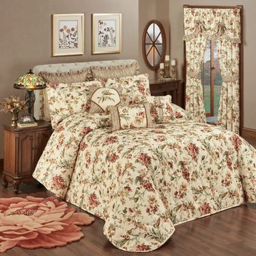 Nature Song Grande Bedspread Set Multi WarmImage