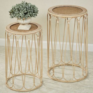 Kailani Nesting Tables Natural Set of TwoImage