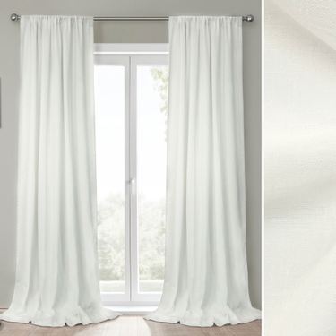 Gillian Curtain Panel WhiteImage