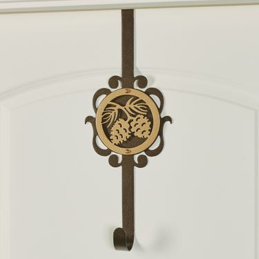 Overture Pine Cone Wreath Hanger Gold/BronzeImage