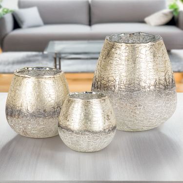 Kamrynn Tabletop Accents Gold Set of ThreeImage