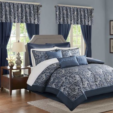 Brystol Bed in a Bag Set NavyImage
