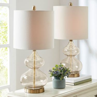 Ellipse Table Lamp PairImage