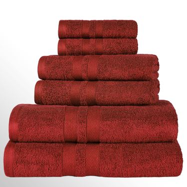 Superior Bath Towel Set Six Piece SetImage