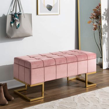Midas Upholstered Storage BenchImage