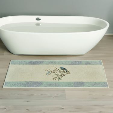 Love Nest Bath Rug Runner Natural 2 x 5Image