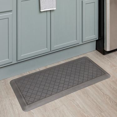 Tempur Pedic Anti Fatigue Lattice Mat Pewter 42 x 20Image