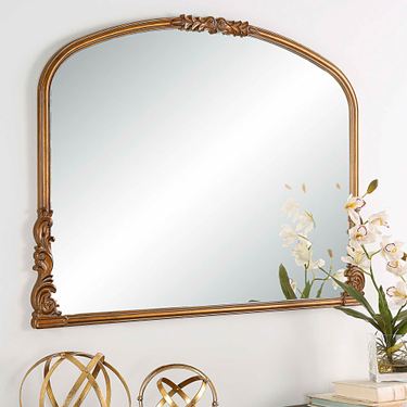Lillian Wall Mirror Antique GoldImage