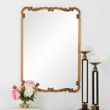 Royal Times Wall Mirror Antique GoldImage