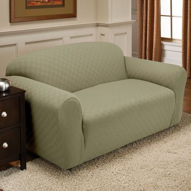 Newport Stretch Slipcover LoveseatImage