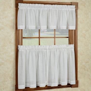 Bay Breeze Semi Sheer Tier PairImage